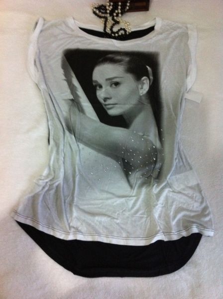 Blusa Bonequinha De Luxo Audrey Hepburn