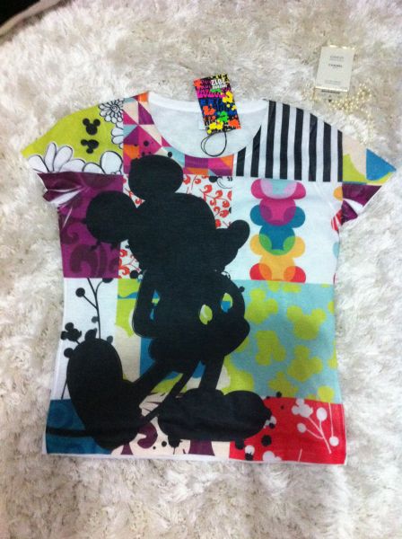 Blusa silk Mickey