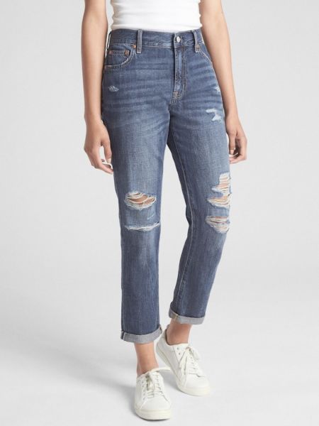 Calça girlfriend Gap jeans