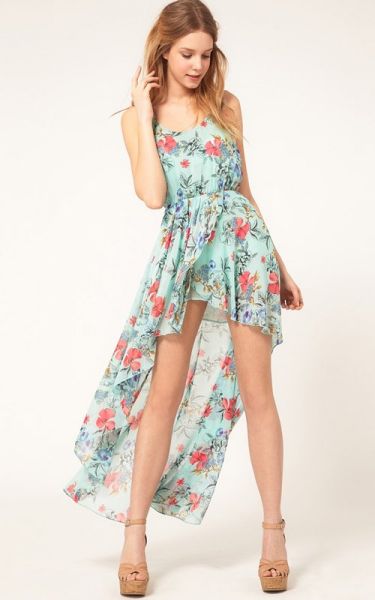 VESTIDO LONGO FLORAL MULLET