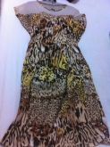 VESTIDO TULE PRINT ANIMAL